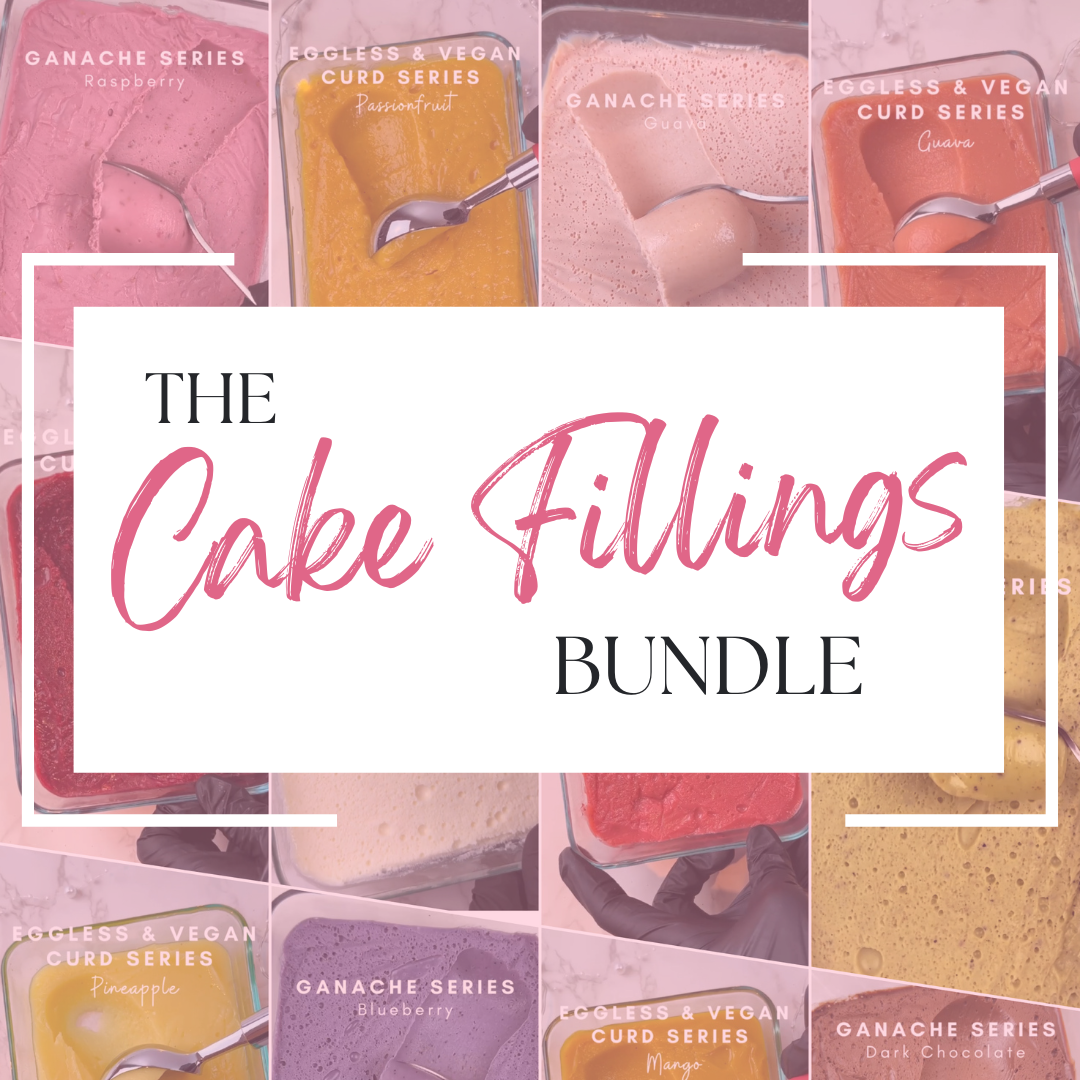 The CAKE FILLINGS BUNDLE: Whipped Ganaches and Eggless & Vegan Fruit Curds